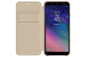 Pouzdro na mobil flipové Samsung Wallet Cover na Galaxy A6 zlaté

 obrázek produktu 1 z 6