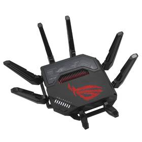 Router Asus ROG Rapture GT-BE98, Wi-Fi 7, AiMesh černá barva
