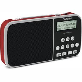 Radiopřijímač s DAB+ Technisat TECHNIRADIO RDR XL červená barva
