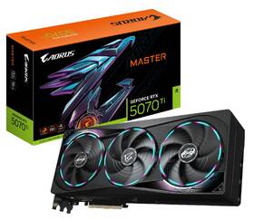 Grafická karta GIGABYTE GeForce RTX 5070 Ti MASTER 16G 

 obrázek produktu 9 z 9