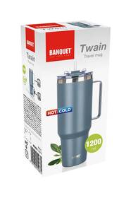 Termohrnek BANQUET TWAIN 1200 ml šedý

 obrázek produktu 3 z 7