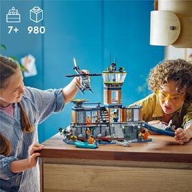 Stavebnice LEGO® City 60419 Policie a vězení na ostrově 

 obrázek produktu 6 z 9