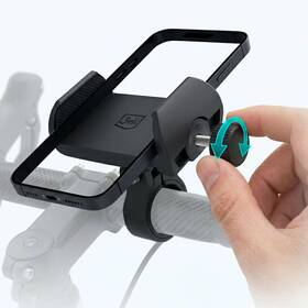Držák na mobil 3mk BikeGrip, na kolo černý

 obrázek produktu 1 z 6