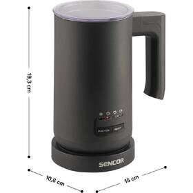 Napěňovač mléka Sencor SMF 2010BK černý

 obrázek produktu 1 z 5