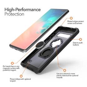Kryt na mobil Rokform Rugged pro Samsung Galaxy S10+ černý

 obrázek produktu 1 z 3