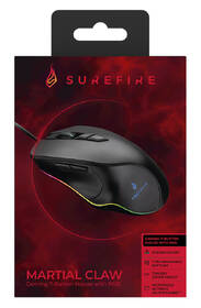 Myš SureFire Martial Claw RGB černá barva
