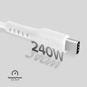 Kabel SBS USB-C/USB-C, PD, 240 W, 3 m bílý

 obrázek produktu 2 z 7