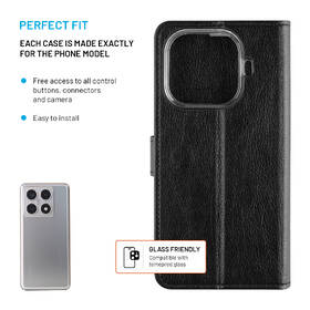 Pouzdro na mobil flipové FIXED Opus na Xiaomi 15T Pro černé

 obrázek produktu 2 z 7