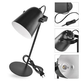 Stolní LED lampička EMOS Nina, max. 25 W, žárovka E27, IP20 černá

 obrázek produktu 7 z 8