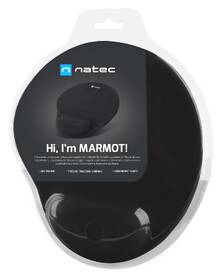 Podložka pod myš Natec Marmot, 24,5 × 22,5 cm černá

 obrázek produktu 5 z 5