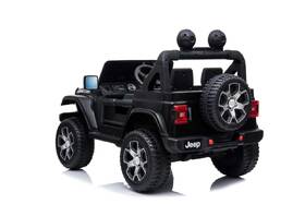 Elektrické autíčko Beneo Jeep Wrangler Rubicon černé 

 obrázek produktu 3 z 8