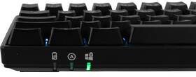 Klávesnice White Shark KAIKEN, US layout, Red Switch černá barva
