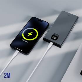 Kabel Allity AUC-02, 27W, USB-C/Lightning, 2m bílý

 obrázek produktu 5 z 5