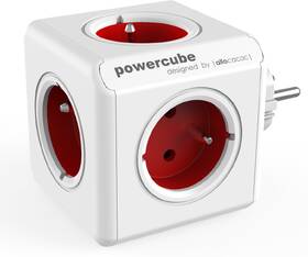 Rozbočovací zásuvka Powercube 5x zásuvka bílá/červená

 obrázek produktu 2 z 4