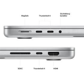 Notebook Apple 14" M2 Pro 10-CPU 16-GPU, 512GB - Silver CZ 

 obrázek produktu 5 z 8