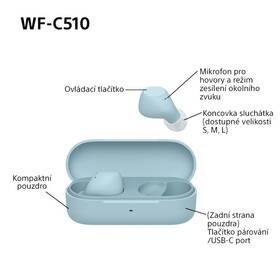 Sluchátka Sony WF-C510 modrá

 obrázek produktu 5 z 16