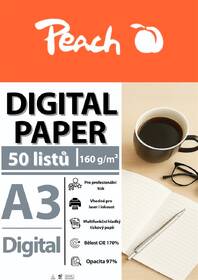 Papíry do tiskárny Peach Digital A3 160g - 50 listů 

 obrázek produktu 1 z 1