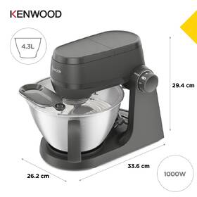 Kuchyňský robot KENWOOD KHC30.070GY šedý

 obrázek produktu 3 z 23