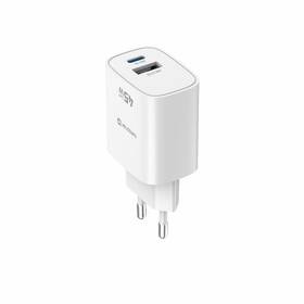 Nabíječka do sítě Swissten EDGE GaN 1x USB-C PD 45W/1x USB-A 18W QC bílá

 obrázek produktu 2 z 5