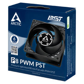 Ventilátor Arctic Cooling P8 PWM PST černý

 obrázek produktu 5 z 6