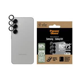 Ochranné sklo čočky fotoaparátu PanzerGlass HoOps na Samsung Galaxy S25 černé

 obrázek produktu 3 z 9