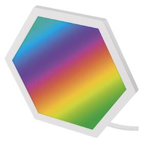 Nástěnné svítidlo EMOS GoSmart, 19 W, RGB hexagons (10 ks) bílé

 obrázek produktu 3 z 9