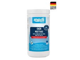 Bazénová chemie mediPOOL MULTIFUNKČNÍ pomalurozpustné tablety (bez mědi) 20g 1,0 kg 

 obrázek produktu 1 z 2