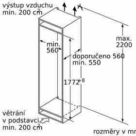 Chladnička s mrazničkou Bosch KIN86ADC0 SoftClose bílá

 obrázek produktu 8 z 12