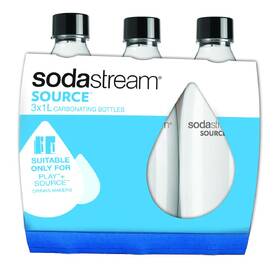 Láhev SodaStream Lahev SOURCE/PLAY 3Pack 1l černé/plast

 obrázek produktu 1 z 1