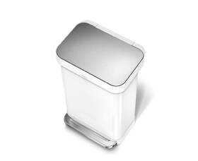 Odpadkový koš Simplehuman CW2027, 45 l bílý

 obrázek produktu 1 z 5