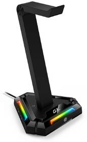 Stojánek Genius GX-UH100 na headset, RGB, USB hub černý

 obrázek produktu 1 z 2