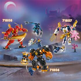 Stavebnice LEGO® NINJAGO® 71808 Kaiův živelný ohnivý robot 

 obrázek produktu 6 z 9