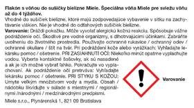Vůně do sušičky Miele Aqua, 12,5 ml 

 obrázek produktu 1 z 6