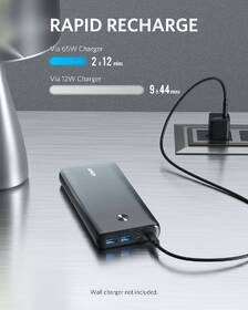 Powerbanka Anker PowerCore III Elite 25600 mAh 87W černá

 obrázek produktu 7 z 7