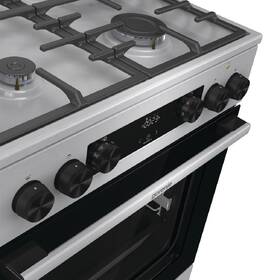 Kombinovaný sporák Gorenje GKS6C71XF nerez
