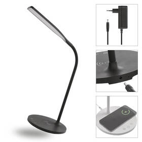 Stolní LED lampička EMOS OSCAR, 360 lm, stmívání, 5,5 W, studená/teplá/neutrální bílá černá

 obrázek produktu 5 z 10