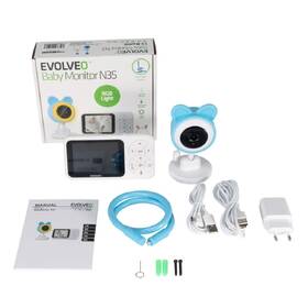 Dětská elektronická chůva Evolveo Baby Monitor N35 (CAM-35B) bílá/modrá

 obrázek produktu 11 z 15