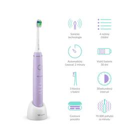 Zubní kartáček TrueLife SonicBrush Compact Lavender fialový

 obrázek produktu 5 z 10