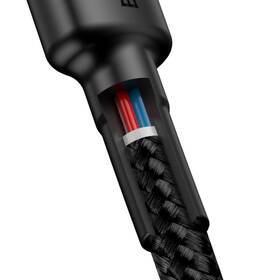 Kabel Baseus Cafule USB-C/USB-C, PD 2.0 60W, 2m černý/šedý

 obrázek produktu 5 z 7