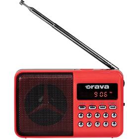 Radiopřijímač Orava RP-141 červený

 obrázek produktu 1 z 6