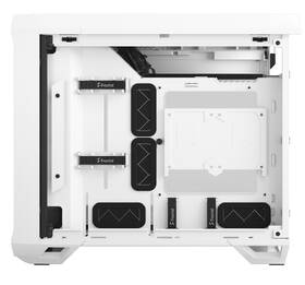 Case FRACTAL DESIGN Torrent Nano Tempered Glass Clear Tint bílá barva
