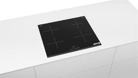 Set výrobků Bosch HQA514ES3 + PIE63KBB5E černá barva
