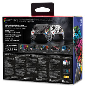 Gamepad PowerA Enhanced - Nintendo Switch Lumectra Ghost - Peek-a-Boo černý

 obrázek produktu 17 z 17