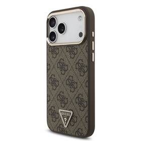 Kryt na mobil Guess 4G Strass Triangle Logo Gold Frame MagSafe na Apple iPhone 18 Pro hnědý

 obrázek produktu 1 z 6