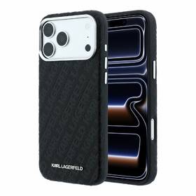Kryt na mobil Karl Lagerfeld PU Grained Allover Semi Wrap Magsafe na Apple iPhone 18 Pro černý

 obrázek produktu 5 z 6