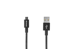 Kabel Verbatim Sync & Charge USB/micro USB, 1m, nerezová ocel černý

 obrázek produktu 1 z 6
