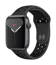Chytré hodinky Apple GPS 44mm pouzdro z vesmírně šedého hliníku - antracitový/černý sportovní řemínek Nike 

 obrázek produktu 2 z 3