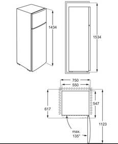Chladnička Electrolux LTB1AE24W0 bílá

 obrázek produktu 4 z 5