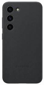 Kryt na mobil Samsung Leather na Galaxy S23 černý

 obrázek produktu 1 z 4