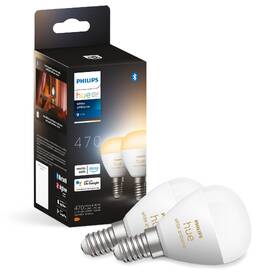 Chytrá žárovka Philips Bluetooth, 5,1W, E14, White Ambiance, 2ks 

 obrázek produktu 4 z 5